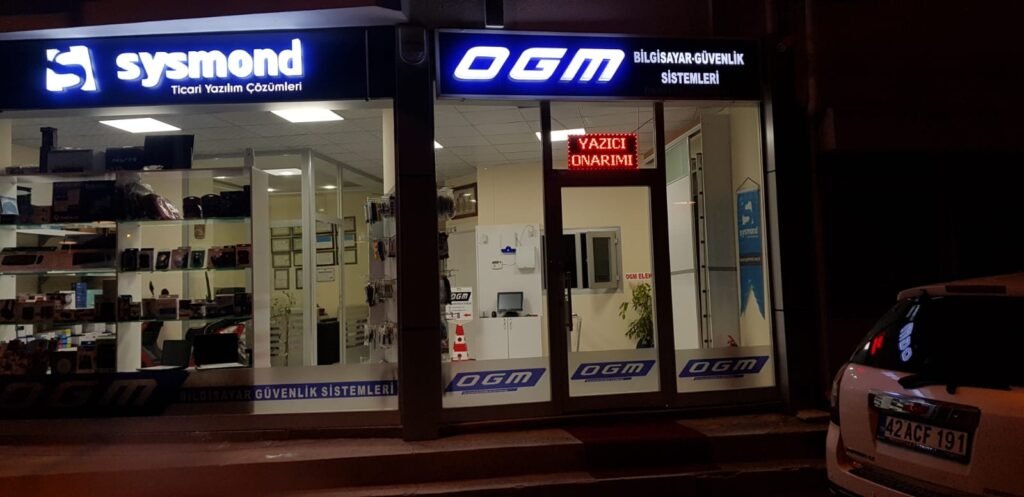 OGM Bilgisayar vitrin görünümü